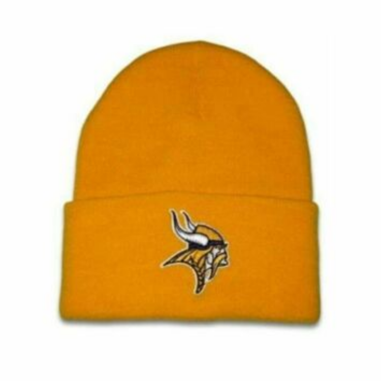 NFL NFL Minnesota Vikings Basic Cuffed Knit Yellow
