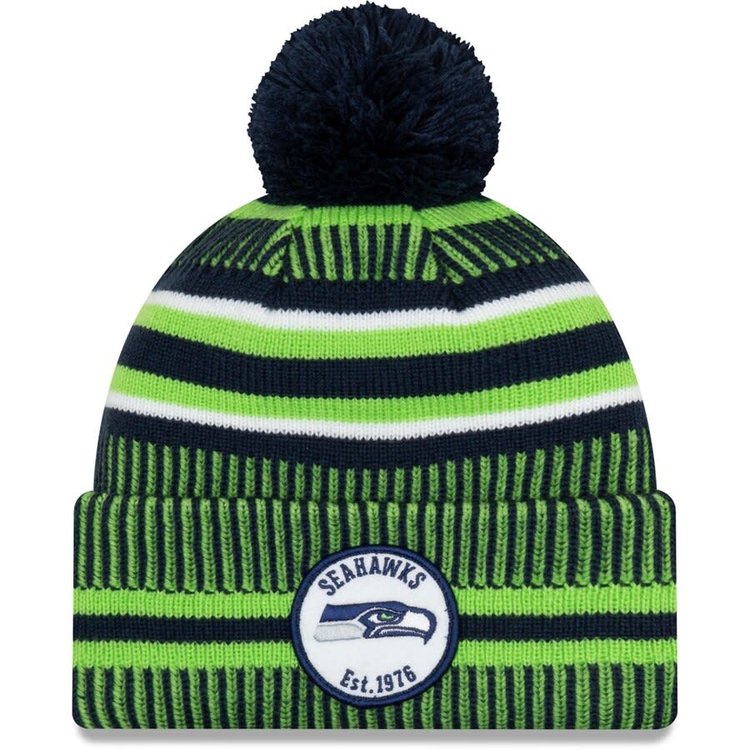 New Era Seahawks 2019 On Field Sport Knit Home