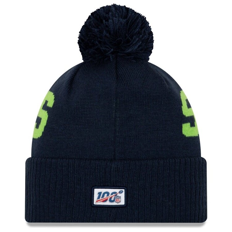 New Era Seahawks 2019 On Field Sport Knit Road