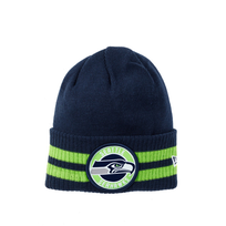 New Era NFL Seattle Seahawks 2 Striped Remix Knit