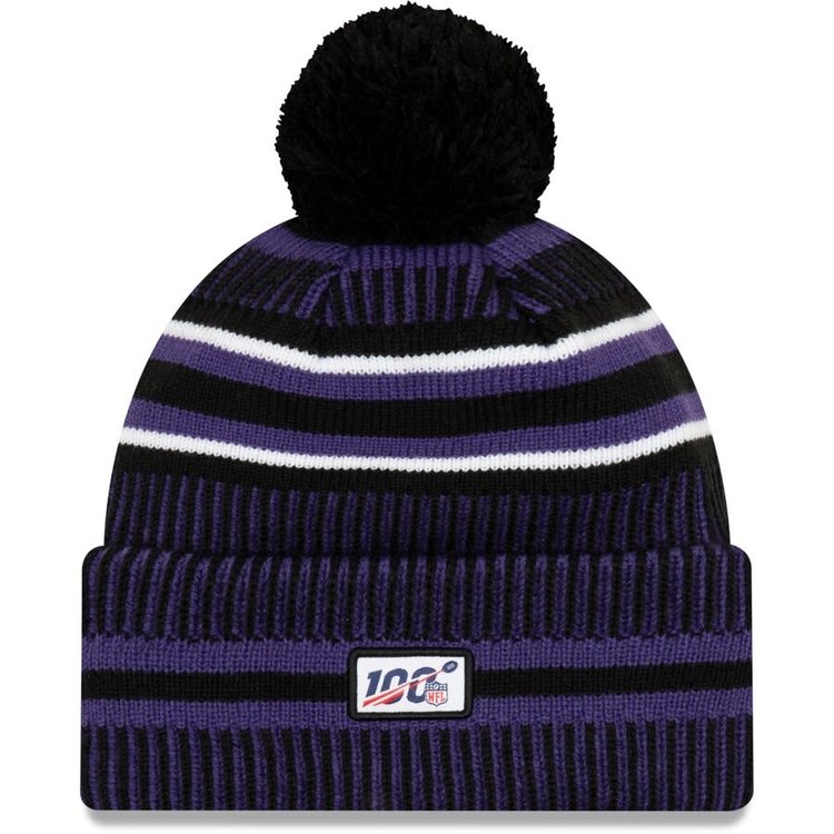 New Era Ravens 2019 On Field Sport Knit Home