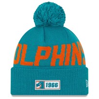 New Era Dolphins 2019 On Field Sport Knit Road