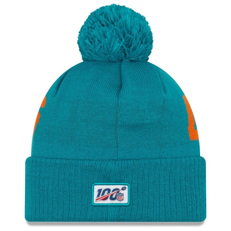 New Era Dolphins 2019 On Field Sport Knit Road