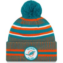 New Era Dolphins 2019 On Field Sport Knit Home