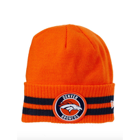 New Era NFL Denver Broncos 2 Striped Remix Knit