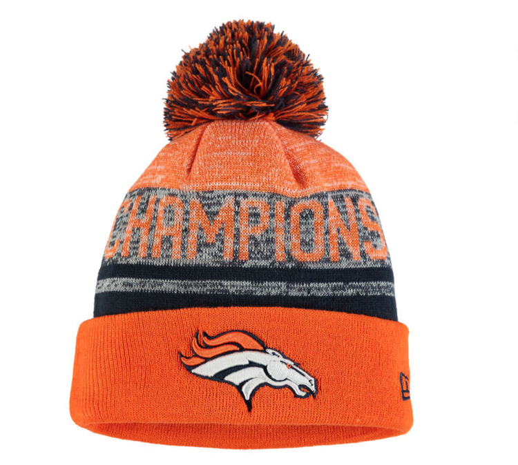 New Era NFL Denver Broncos SuperBowl Champions Champ Chase Knit