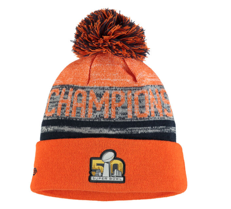 New Era NFL Denver Broncos SuperBowl Champions Champ Chase Knit