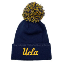 Adidas NCAA UCLA Bruins adidas KZK96 Basic Cuff Knit Navy