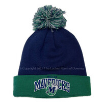 Mitchell and Ness Dallas Mavericks Cuff Knit Team Color