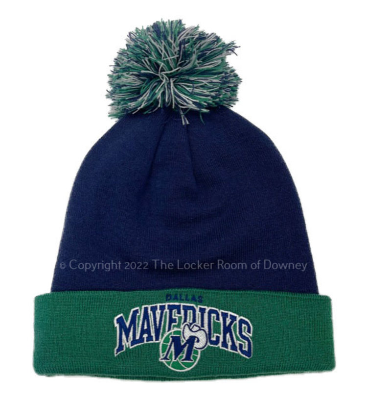 Mitchell and Ness Dallas Mavericks Cuff Knit Team Color