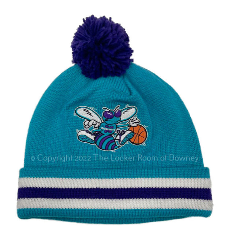 Mitchell and Ness Charlotte Hornets Mitchell Ness Cuff Knit