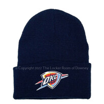 NBA NBA Oklahoma City Thunder Basic Cuffed Knit Navy