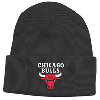 Adidas NBA Chicago Bulls Adidas Basic Cuffed Knit Black