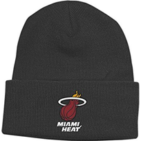 Adidas NBA Miami Heat Adidas Basic Cuffed Knit Black
