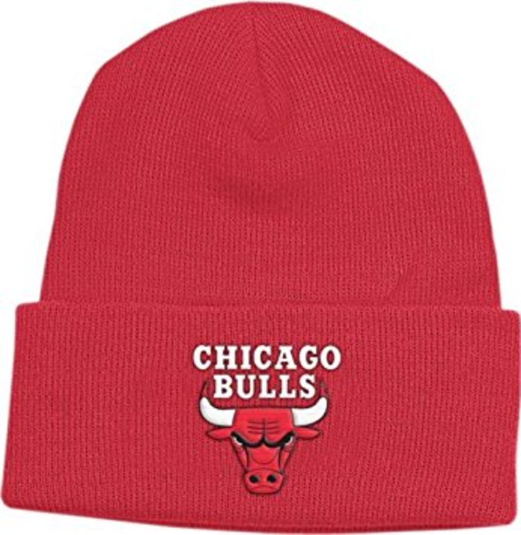Adidas NBA Chicago Bulls Adidas Basic Cuffed Knit Red