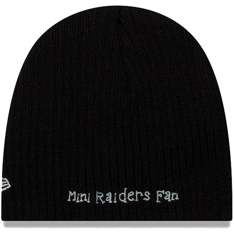 New Era Raiders Mini Fan Knit Beanie Infant