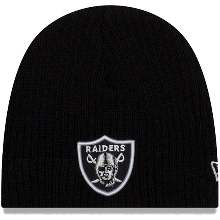 New Era Raiders Mini Fan Knit Beanie Newborn