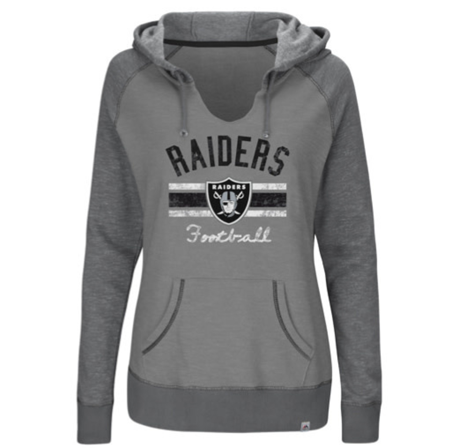 Raiders Men's NE Black Camo Hoodie - The Locker Room of Downey