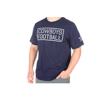DCM NFL Dallas Cowboys M Block Fighter Tee Navy