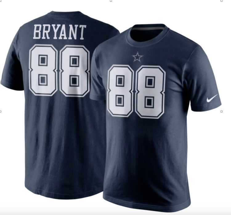 Nike NFL Dallas Cowboys M Nike Player Pride N&N Bryant #88