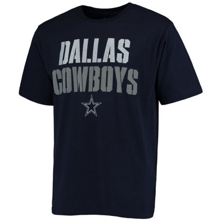 DCM Cowboys M Stencil Stack Navy