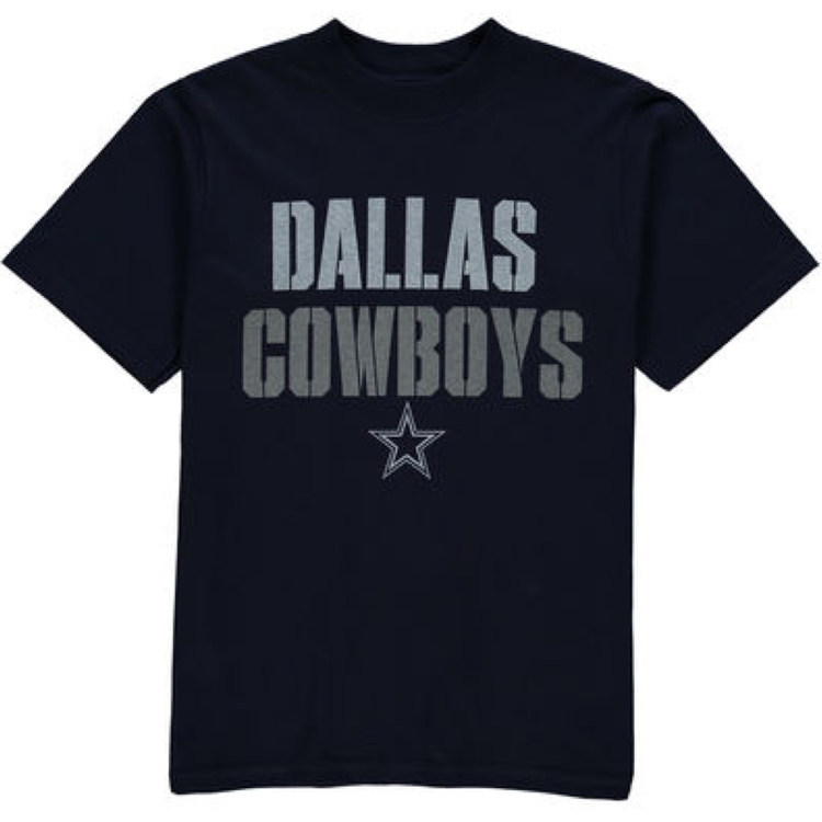 DCM Cowboys M Stencil Stack Navy
