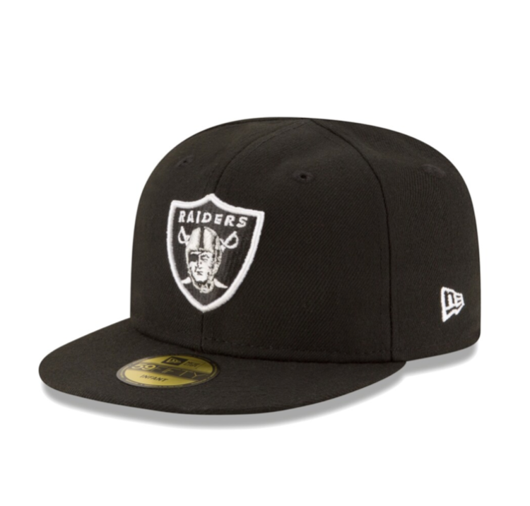 New Era NFL Raiders Infant My 1st 5950 Fitted Black