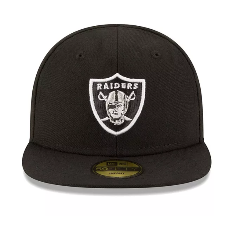 New Era NFL Raiders Infant My 1st 5950 Fitted Black