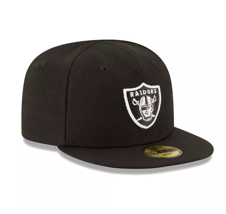 New Era NFL Raiders Infant My 1st 5950 Fitted Black