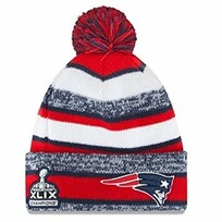 New Era NFL New England Patriots SB XLIX Champs Sport Knit