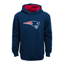 Outerstuff NFL New England Patriots Youth Prime Pullover Hoodie Navy