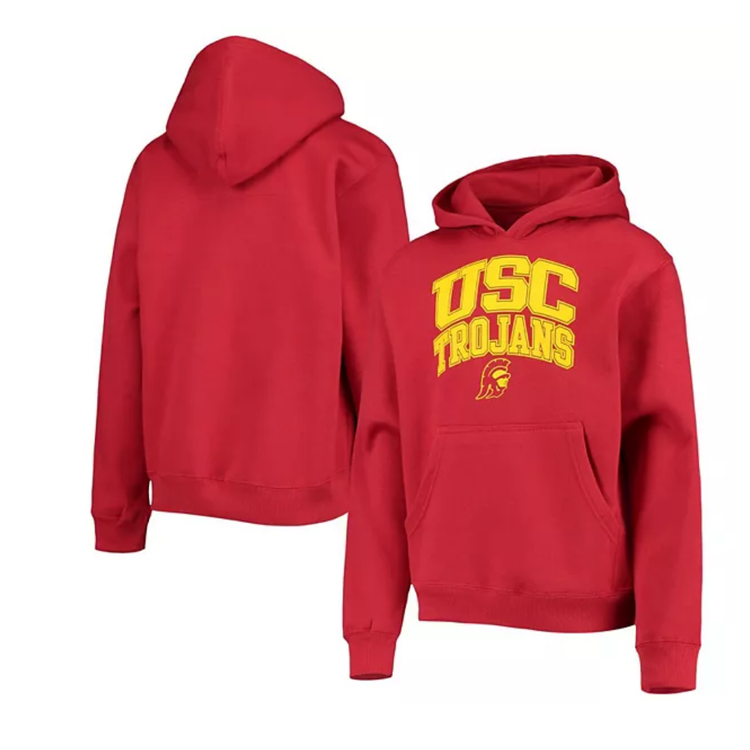 NCAA USC Trojans Youth Robbie Hoodie Cardinal