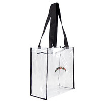 Little Earth NFL Clear Square Stadium Tote Chargers