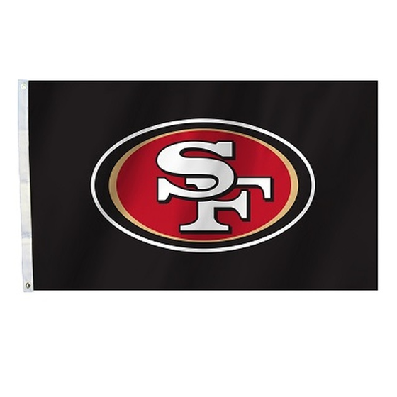 WinCraft San Francisco 49ers 5 Time Super Bowl Champions Double Sided Garden Flag