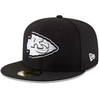New Era KC Chiefs 5950 Black White
