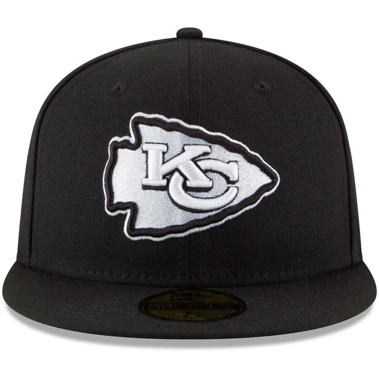 New Era KC Chiefs 5950 Black White