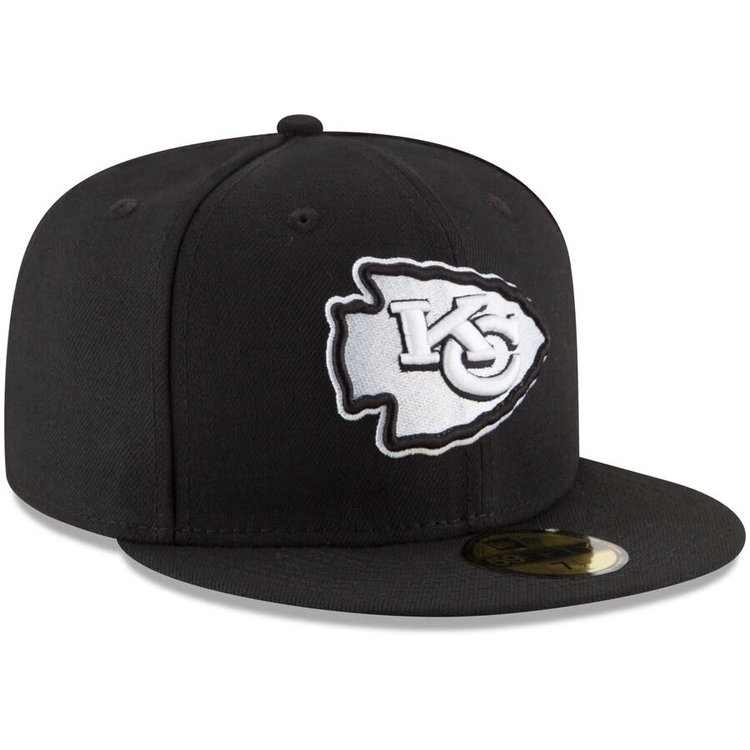 New Era KC Chiefs 5950 Black White