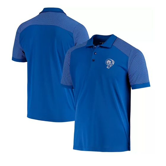 Men's Antigua Royal Los Angeles Rams Super Bowl LVI Bound Legacy Pique Polo