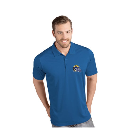 Men's Los Angeles Rams Antigua Royal Compass Polo in 2023