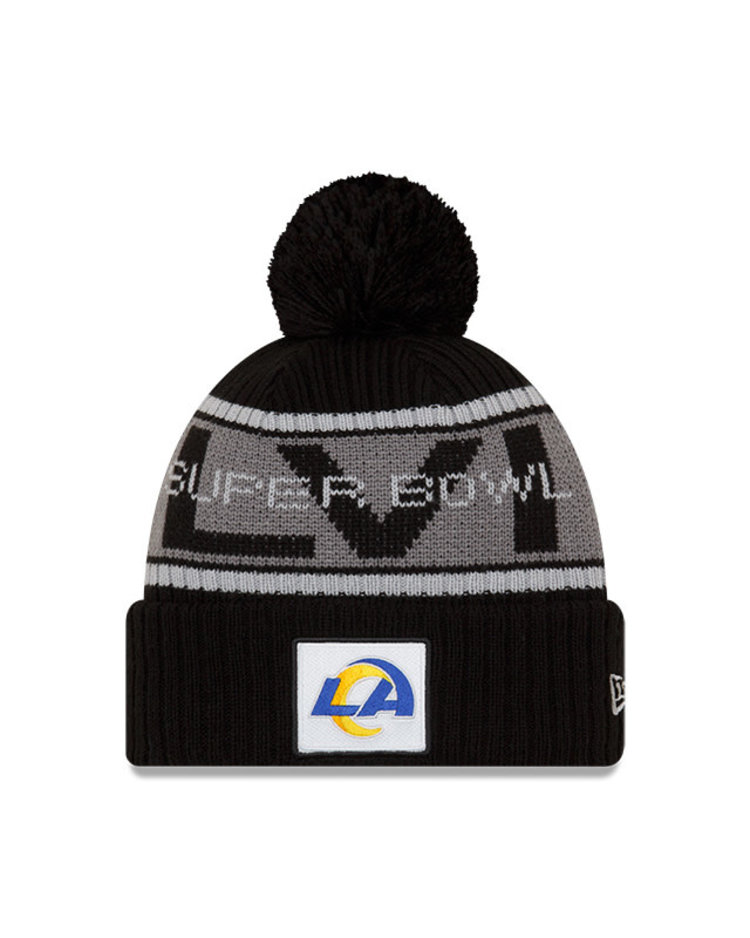 New Era Rams NFL21 SBLVI Super Bowl Bound Cuffed Knit