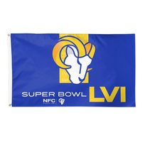 Wincraft NFL Rams SB LVI Bound Deluxe 3'x5' Flag