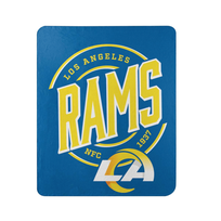 Northwest Rams Campaign Fleece Throw Blanket 50x60
