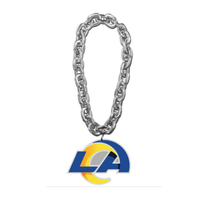 Fan Fave Rams Fan Chain Silver