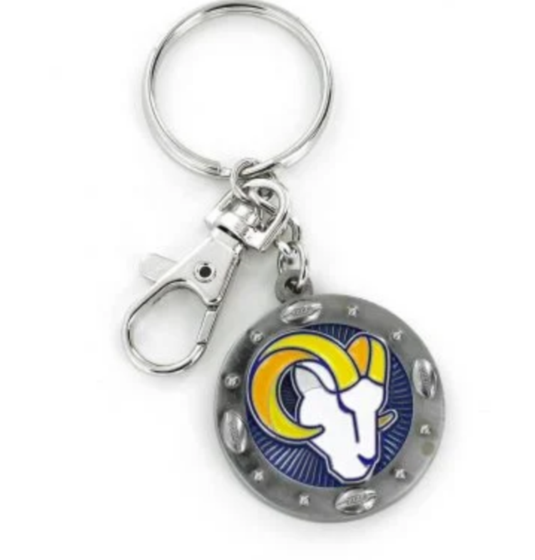 Aminco Rams Logo Impact Keychain