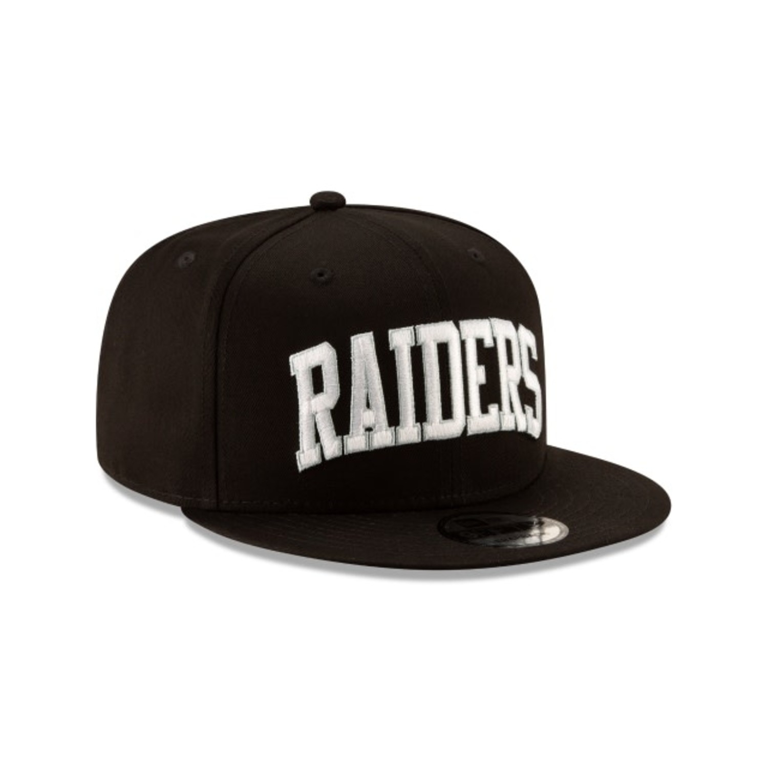 thumbnail image 2 of New Era 9Fifty Snapback - Upside Down 'Raiders' Logo - Black, Adjustable 2 of 6