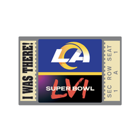 Aminco Lapel Pin NFL SBLVI - I Was There Rams