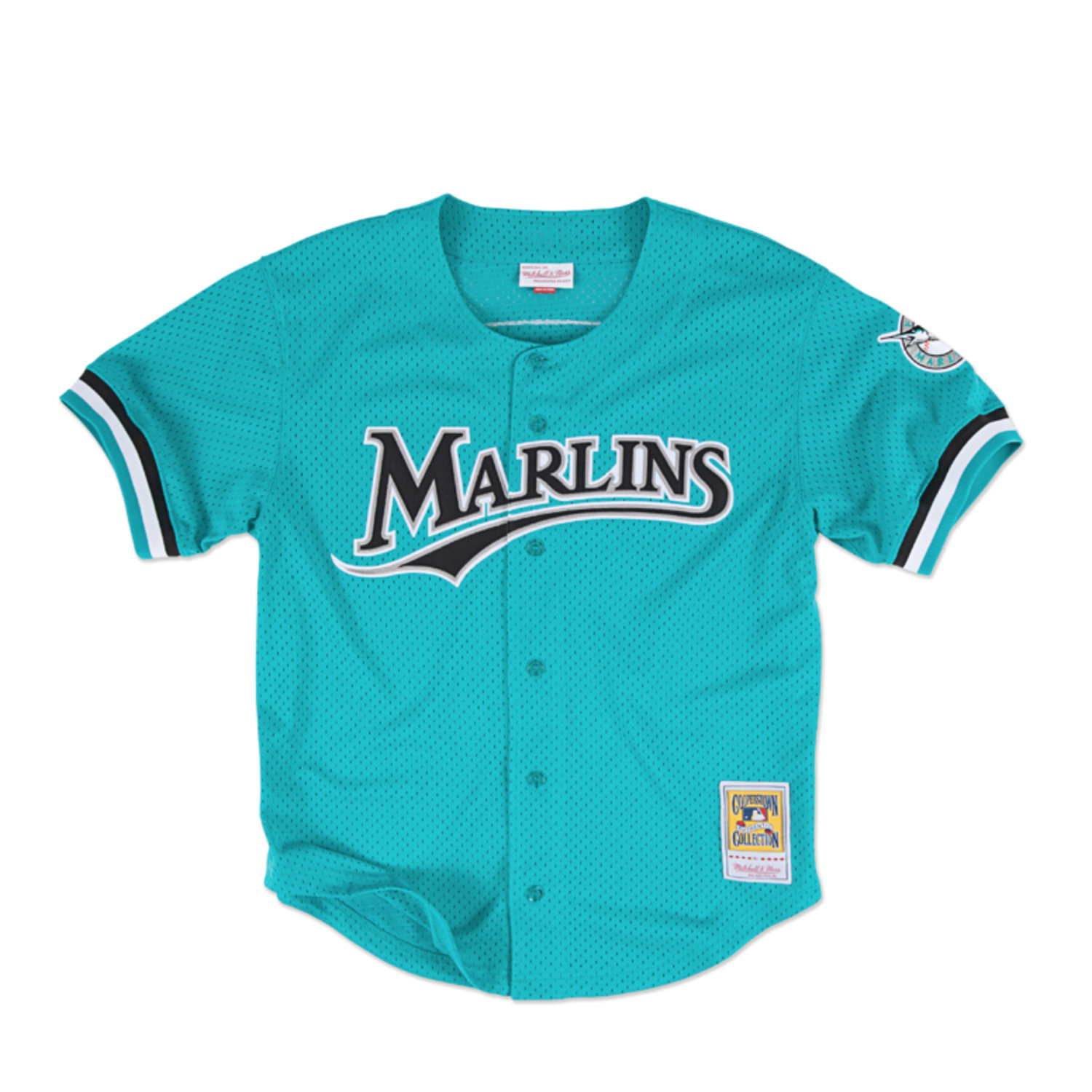 MLB Florida Marlins Men's Mitchell and Ness 1995 Authentic Mesh BP Andre  Dawson #8 Jersey Teal - The Locker Room of Downey