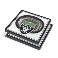 You The Fan Stadium View Coasters - Raiders