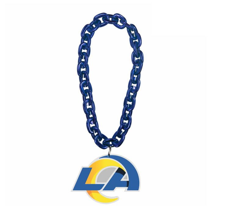 Fan Fave Rams Fan Chain Blue