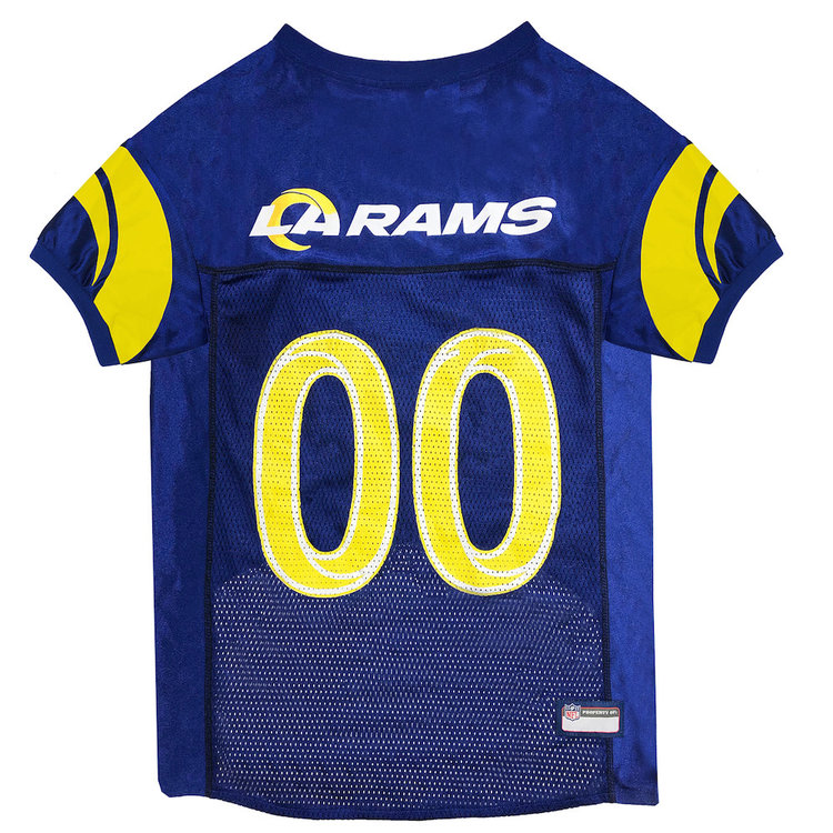 Pets First NFL Dog Football Pet Jersey - Rams